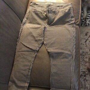 Houndstooth Old Navy Skinny Pixie Dress Pants
